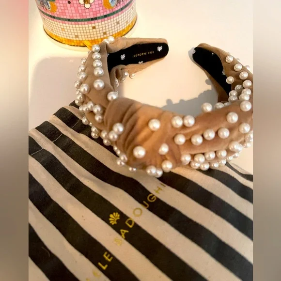 Lele Sadoughi | Accessories | Lele Sadoughi Beigetan White  display picture 1